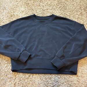 Lululemon SoftStreme cropped sweatshirt